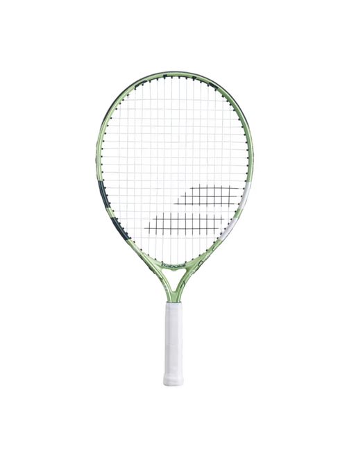 Raquete De Tênis Babolat 21 Wimbledon 2025 Com Cordas Infantil - Branca/Verde