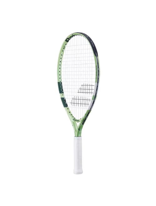 Raquete De Tênis Babolat 21 Wimbledon 2025 Com Cordas Infantil - Branca/Verde
