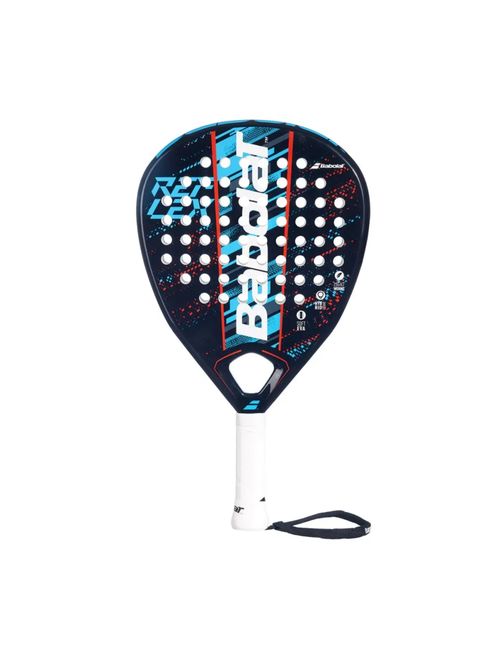 Raquete Padel Babolat Reflex Unissex - Preta/Azul
