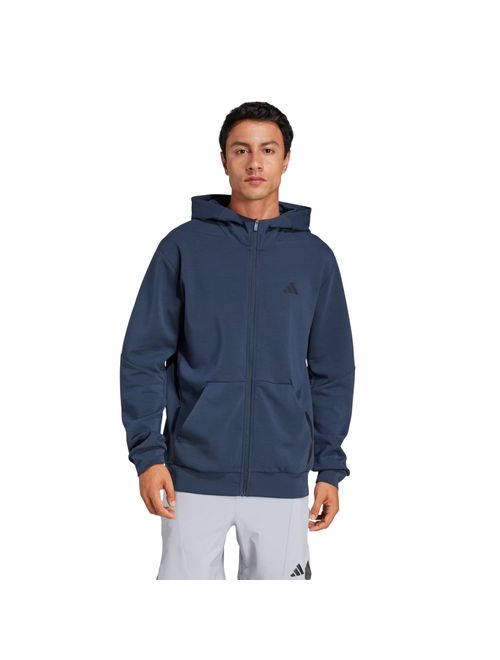 Jaqueta Com Capuz Adidas Designed For Training Masculina - Marinho