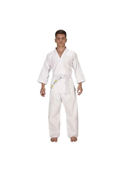 Kimono Judô Mks CBJ Oficial Faixa Branco - Infantil