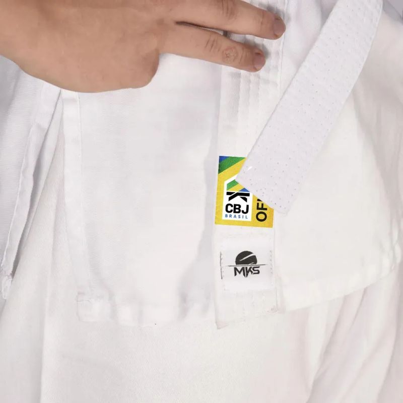 kimono-judo-mks-cbj-oficial-faixa-branco-infantil