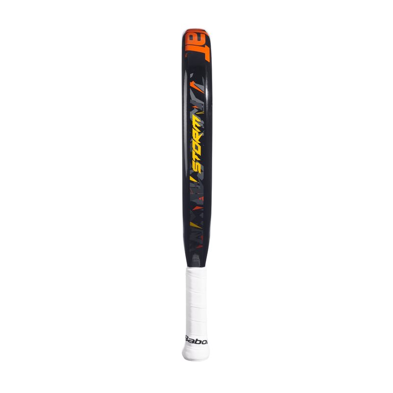 raquete-de-padel-babolat-storm-unissex-preta-laranja