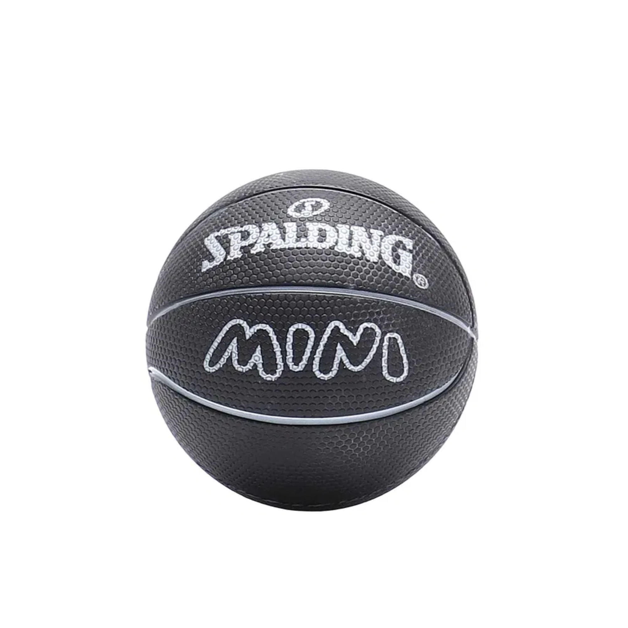 Mini Bola Basquete Spalding Spaldeen Unissex - Preta