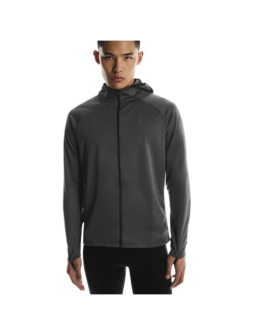 Jaqueta Com Capuz On Running Climate Zip Hoodie Masculina - Cinza