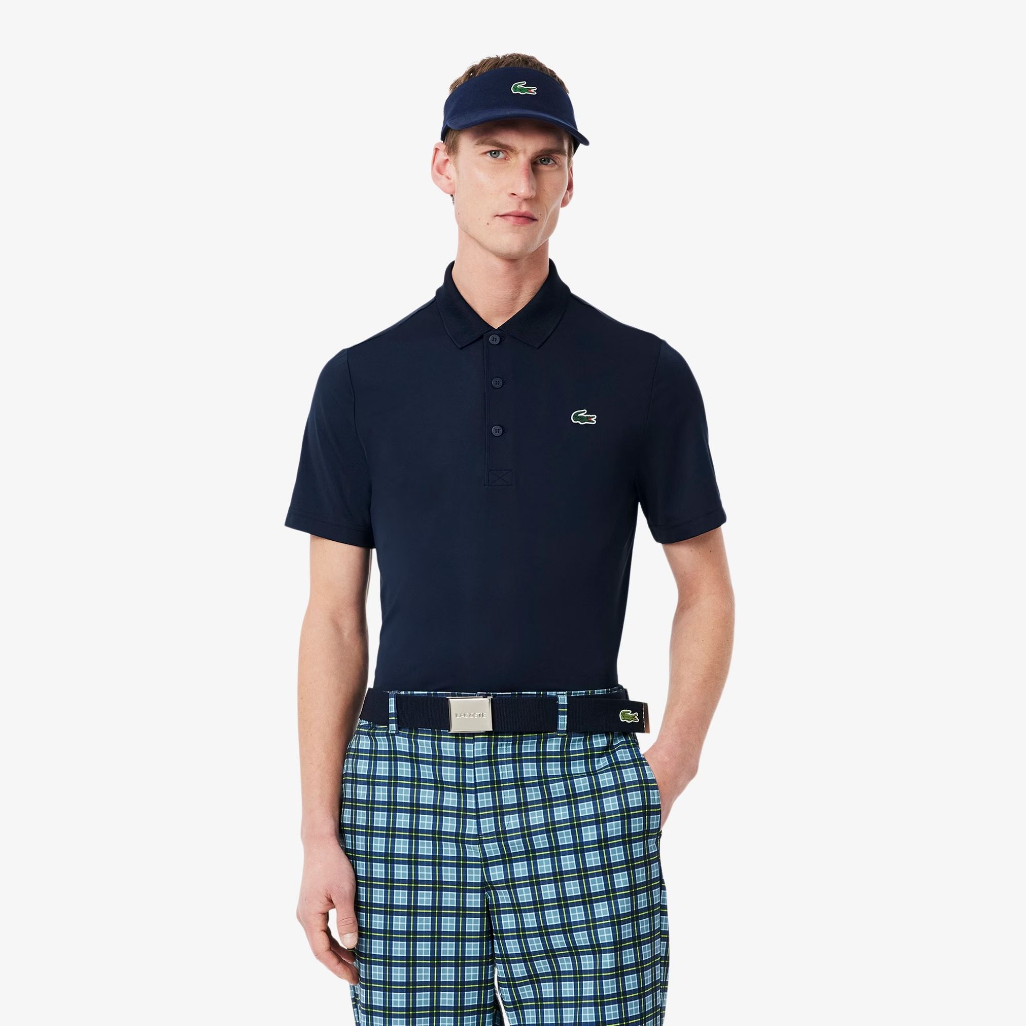 Camisa Polo Lacoste Regular Masculina - Marinho