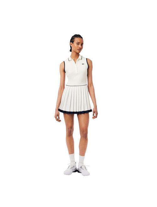 Vestido Lacoste Spor Heritage Ultra Dry Feminino - Branco