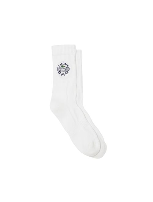 Meia Lacoste Sport Masculina - Branca
