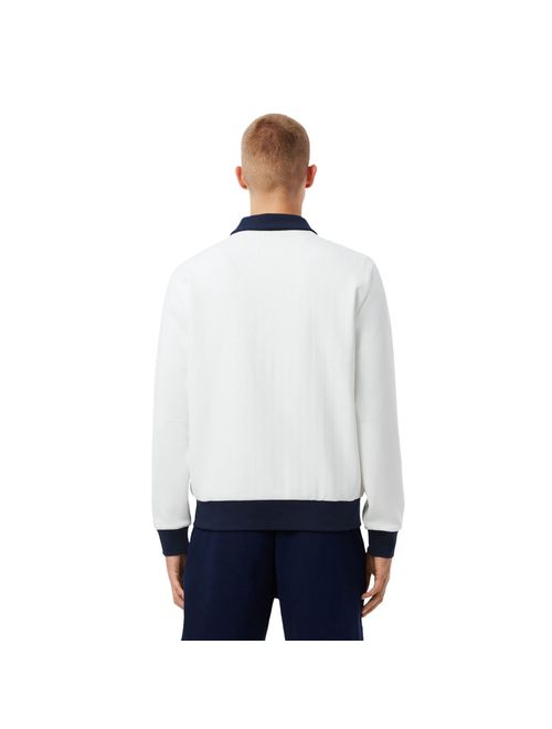 Jaqueta Lacoste Heritage Ultra Dry Masculina - Branca/Azul