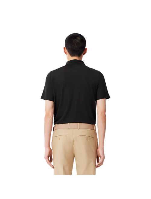 Camisa Polo Lacoste Regular Masculina - Preta