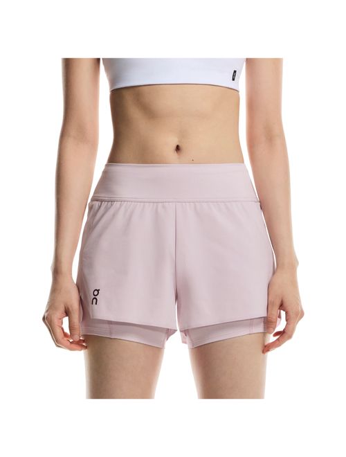 Shorts On Running Court Feminino - Rosa