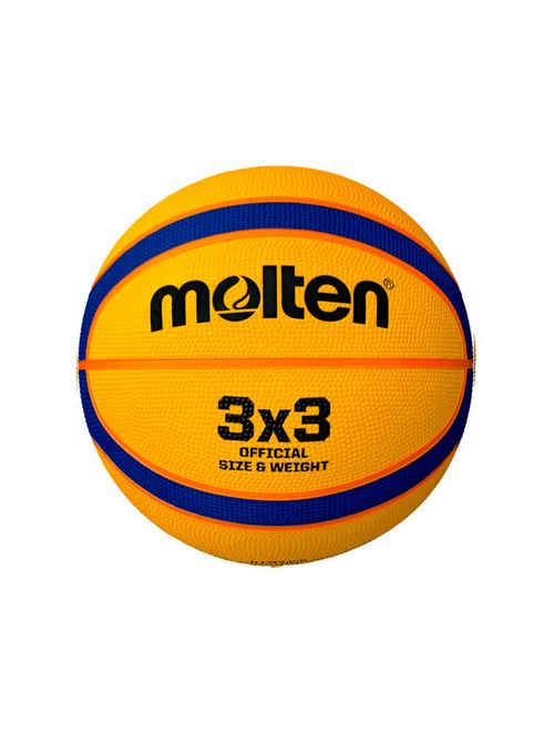 Bola De Basquete Molten 3X3 Rubber Cover Unissex - Amarela