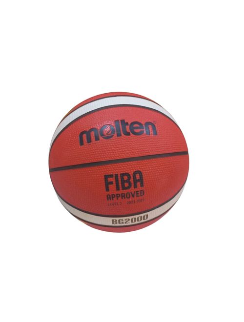 Bola De Basquete Molten Rubber Cover Fiba Unissex - Laranja