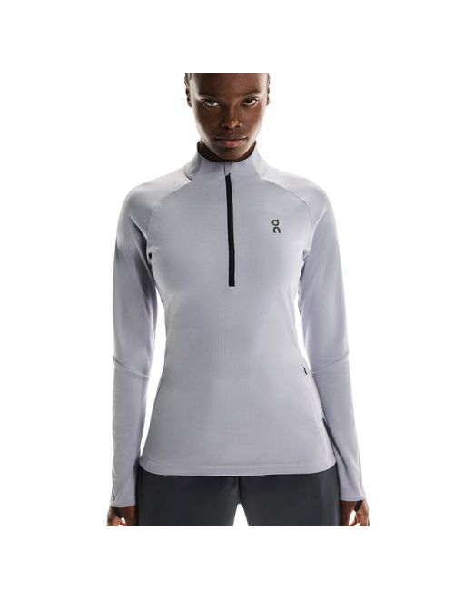 Blusão On Running Climate Shirt Feminino - Lilás