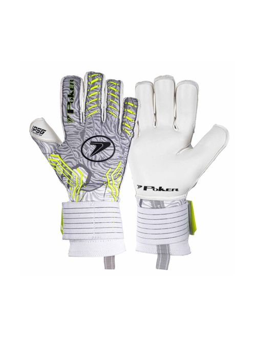 Luva Goleiro Poker Profissional+ Breath Unissex - Branca