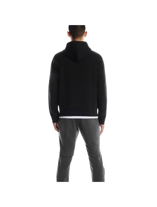 Jaqueta Com Capuz On Running Focus Tec Zip Hoodie Masculina - Preta
