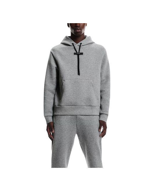 Blusão Com Capuz On Running Focus Tech Hoodie Masculino - Cinza