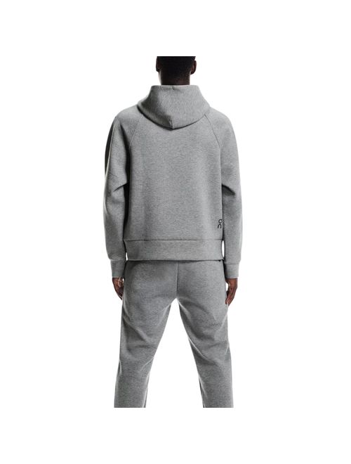 Blusão Com Capuz On Running Focus Tech Hoodie Masculino - Cinza