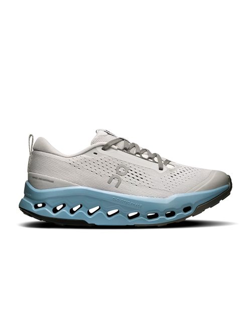 Tênis On Running Cloudsurfer Trail 2 Feminino - Cinza/Azul