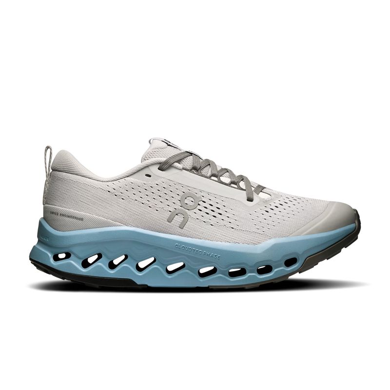tênis-on-running-cloudsurfer-trail-2-feminino-cinza-azul