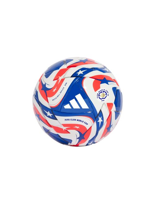 Mini Bola Adidas Copa Do Mundo Clubes Fifa 25 Unissex - Branca/Azul
