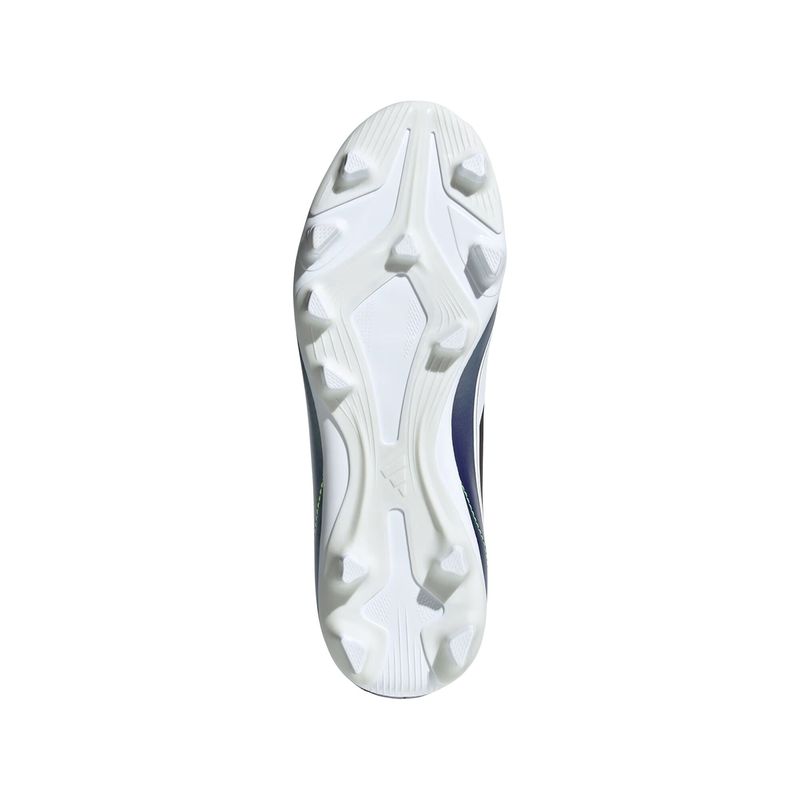 chuteira-campo-adidas-f50-club-flexible-messi-infantil-branca-roxa