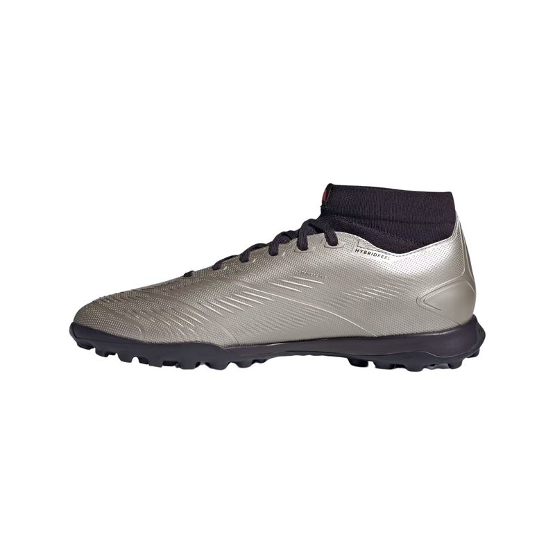chuteira-society-adidas-cano-medio-predator-league-24-unissex-prata-preta