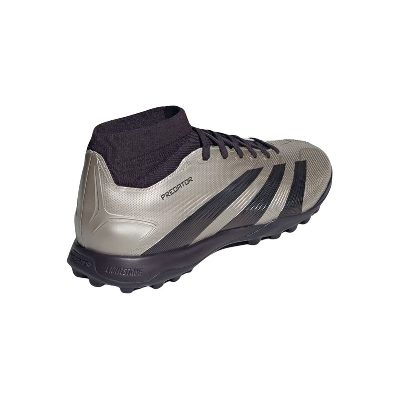 chuteira-society-adidas-cano-medio-predator-league-24-unissex-prata-preta