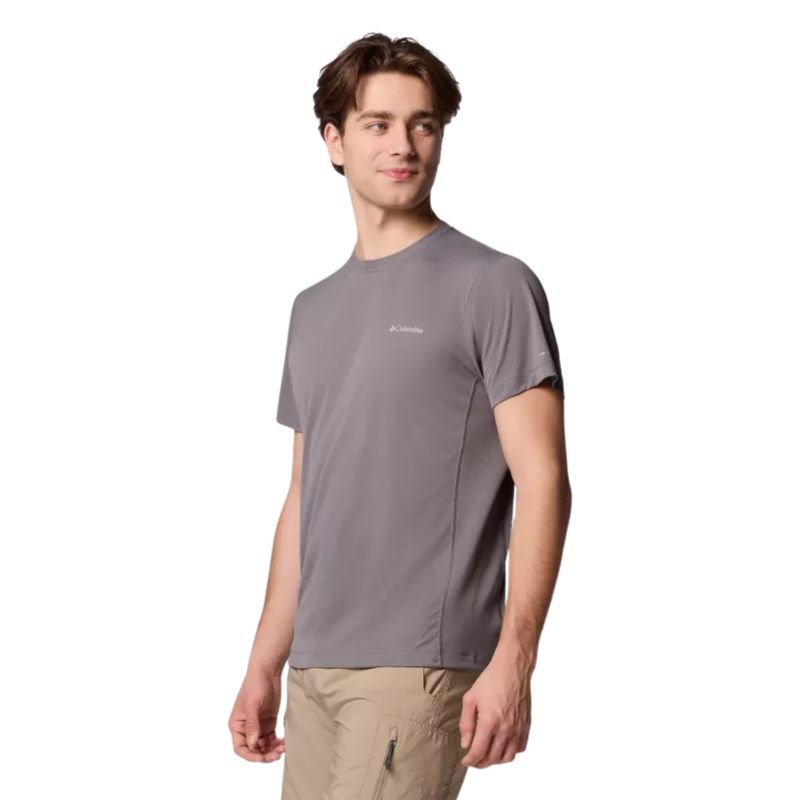 camiseta-columbia-zero-rules-light-crew-masculina-cinza