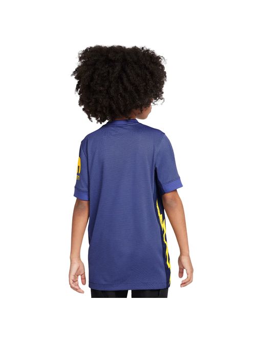 Camisa Atlético De Madrid II 2025/26 Nike Stadium Infantil - Azul