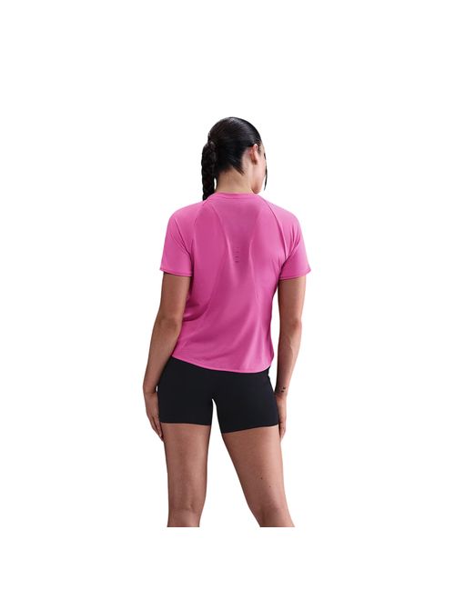 Camiseta Nike Swift Dri- Fit Ss Feminina - Rosa