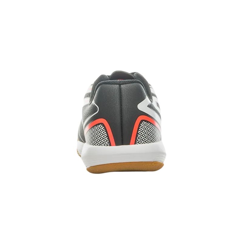 Chuteira-Futsal-Umbro-Pro-5-Jr-Unissex---Preta-Laranja