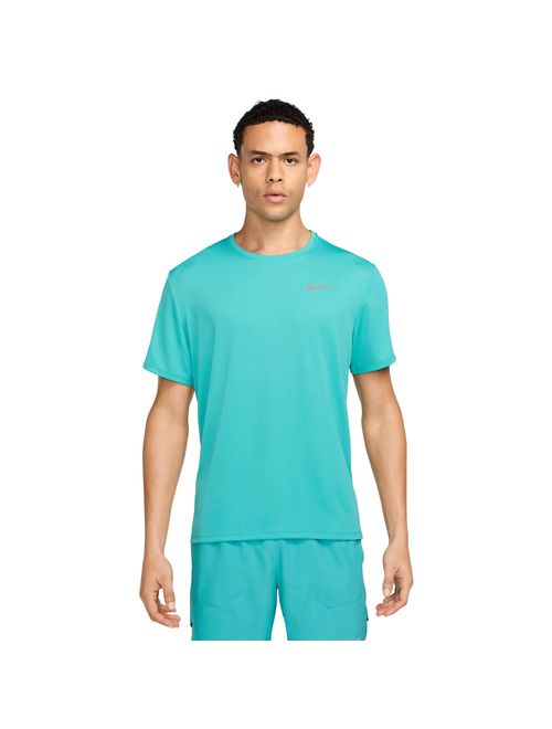 Camiseta Nike Miler Dri-Fit Ss Masculina - Verde