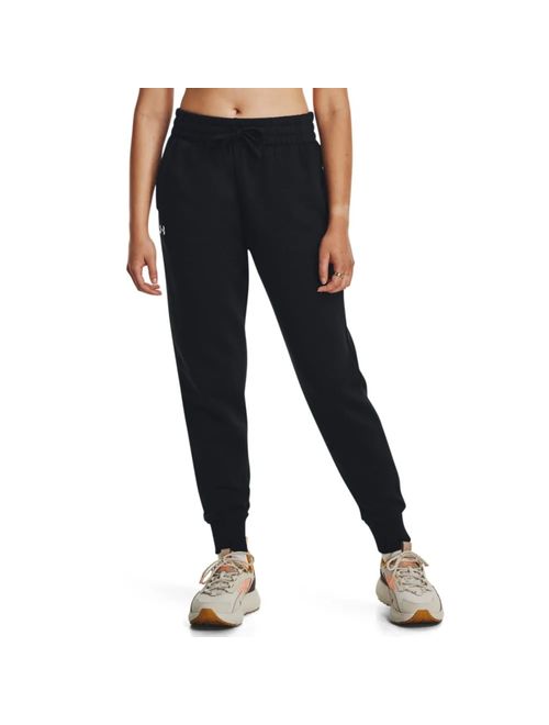 Calça Under Armour Rival Fleece Jogger Feminina - Preta