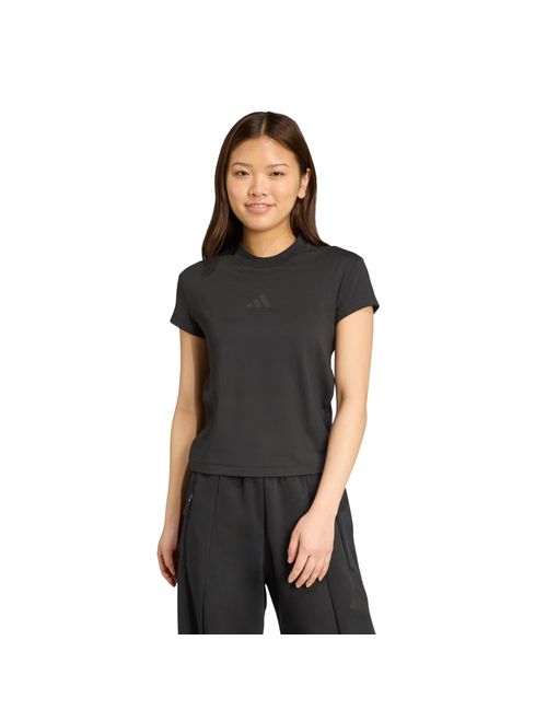 Camiseta Adidas Baby Look Adidas Z.N.E. Feminina - Preta