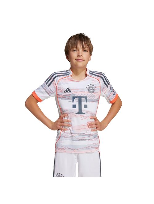 Camisa Bayern II 25/26 Adidas Torcedor Infantil - Branca