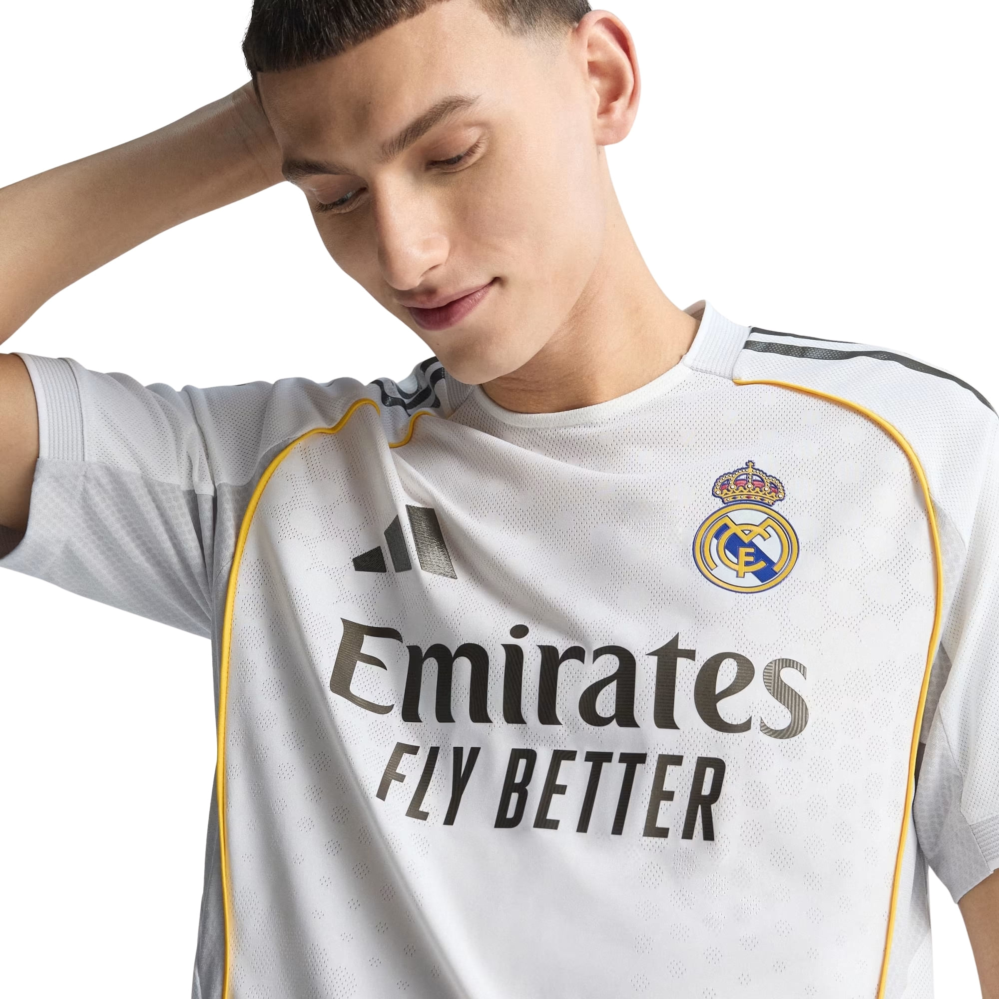 Camisa Real Madrid I 25/26 Adidas Jogador Masculina - Branca