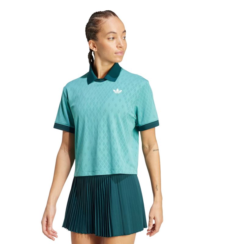 camisa-polo-adidas-tennis-pro-climacool-feminina-verde