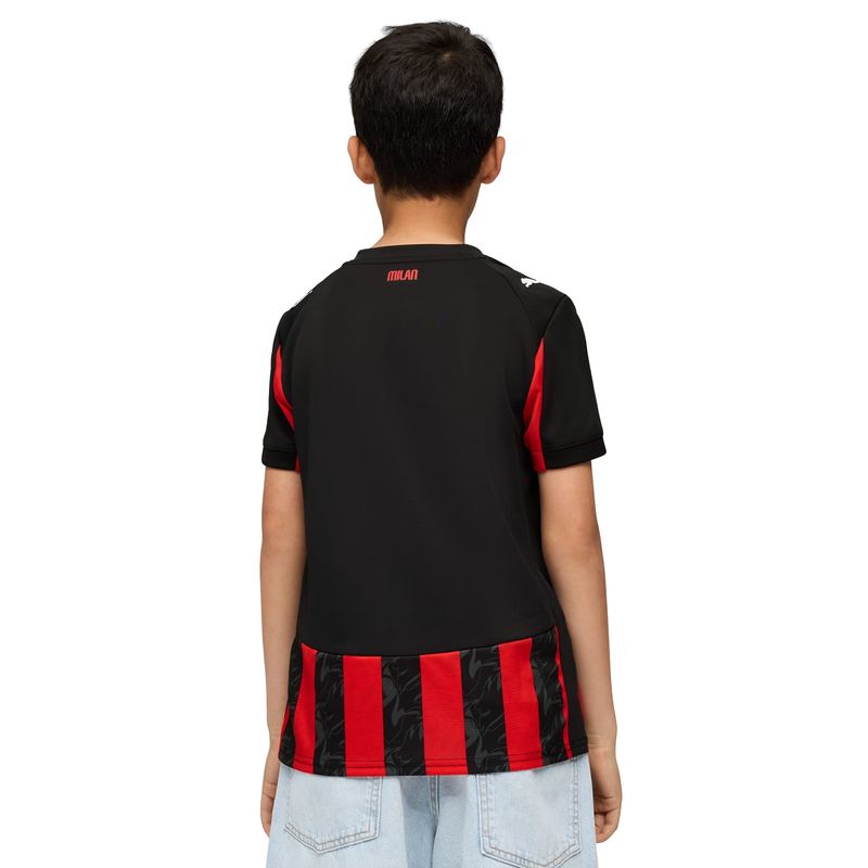 camisa-ac-milan-i-25-26-puma-torcedor-infantil-preta-vermelha
