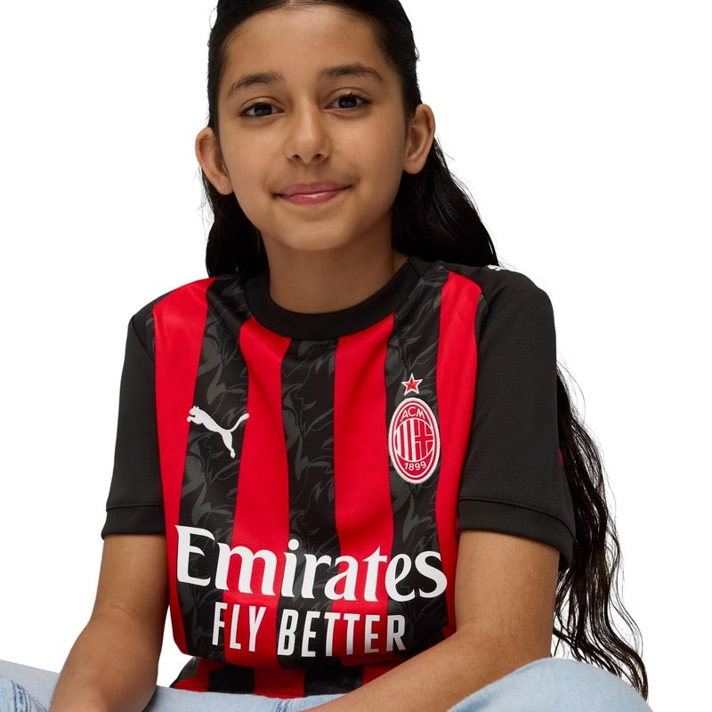 camisa-ac-milan-i-25-26-puma-torcedor-infantil-preta-vermelha