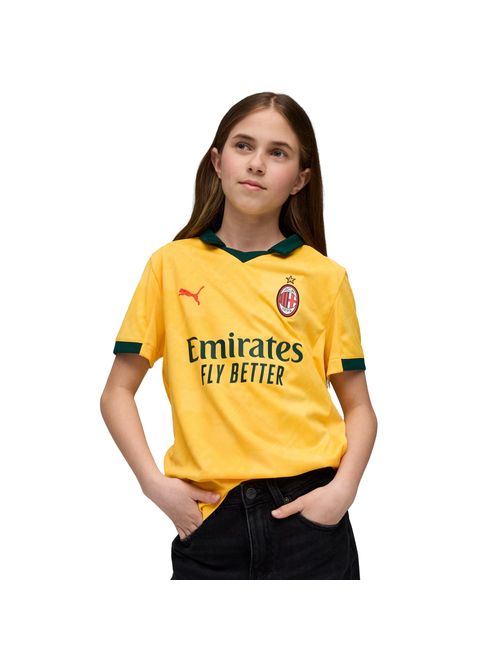 Camisa Ac Milan III 25/26 Puma Torcedor Infantil - Amarela