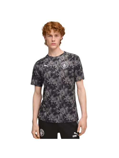 Camisa Manchester City 25/26 Puma Pré-Jogo Masculina - Preta