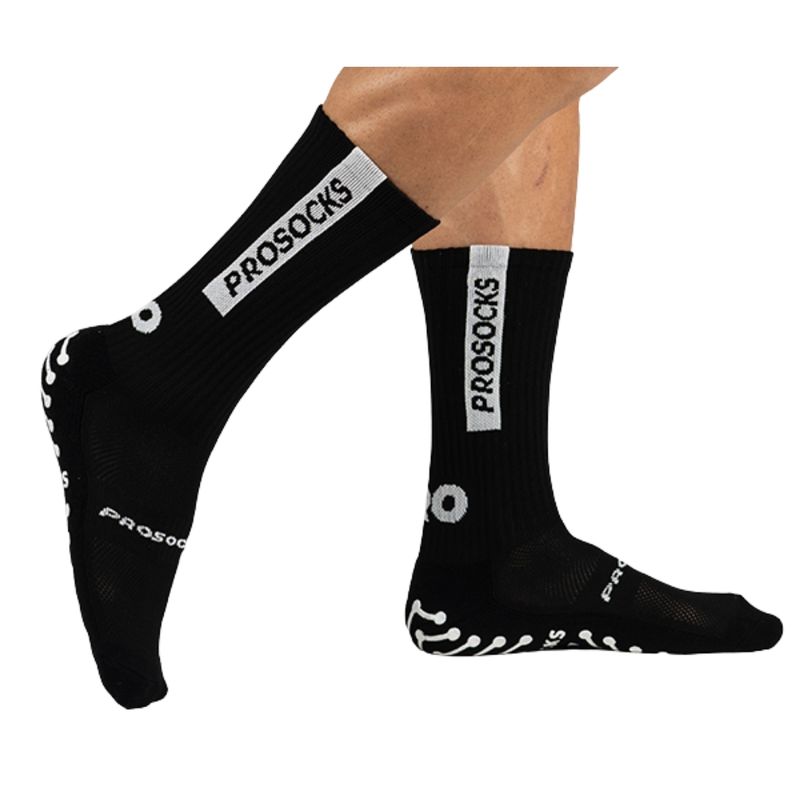 meia-prosocks-ultragrip-unissex-preta-branca
