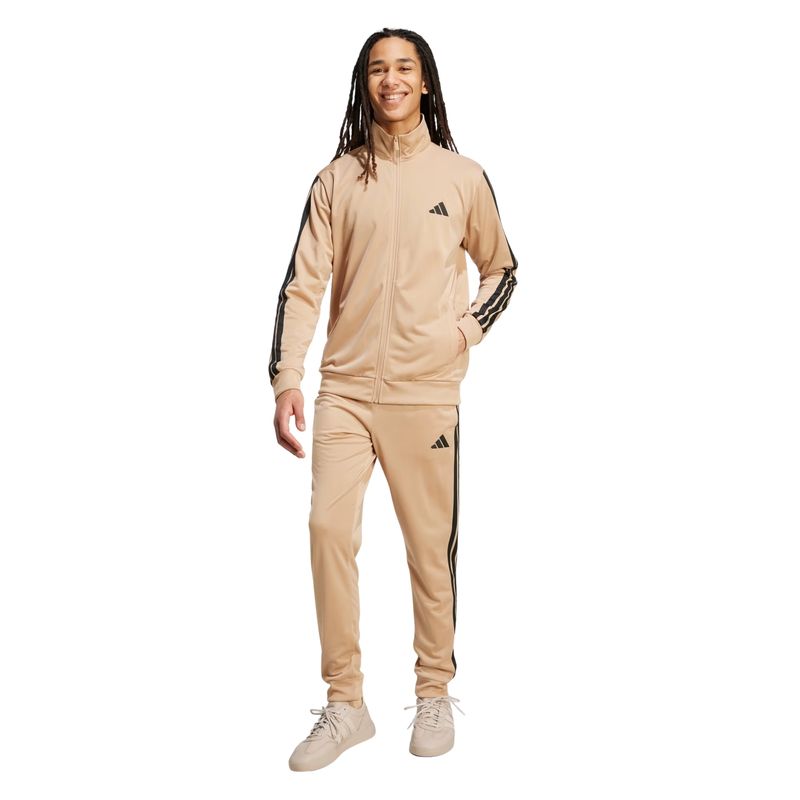 agasalho-adidas-sportswear-basic-3-stripes-masculino-marrom