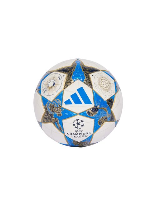 Mini Bola Adidas Liga Ucl 25/26 Unissex - Branca/Azul