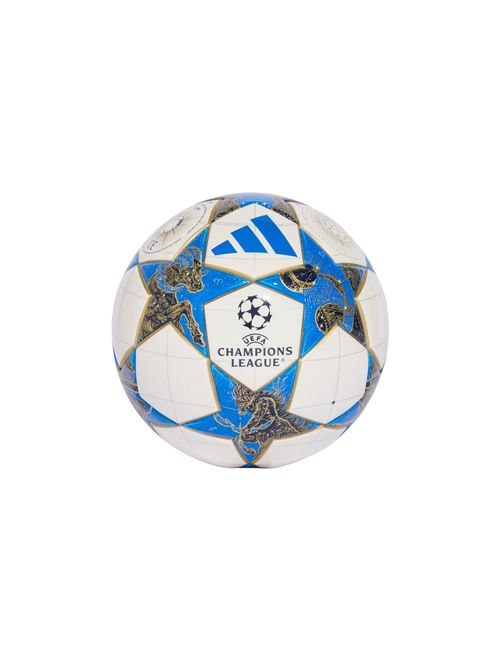 Mini Bola Adidas Liga Ucl 25/26 Unissex - Branca/Azul