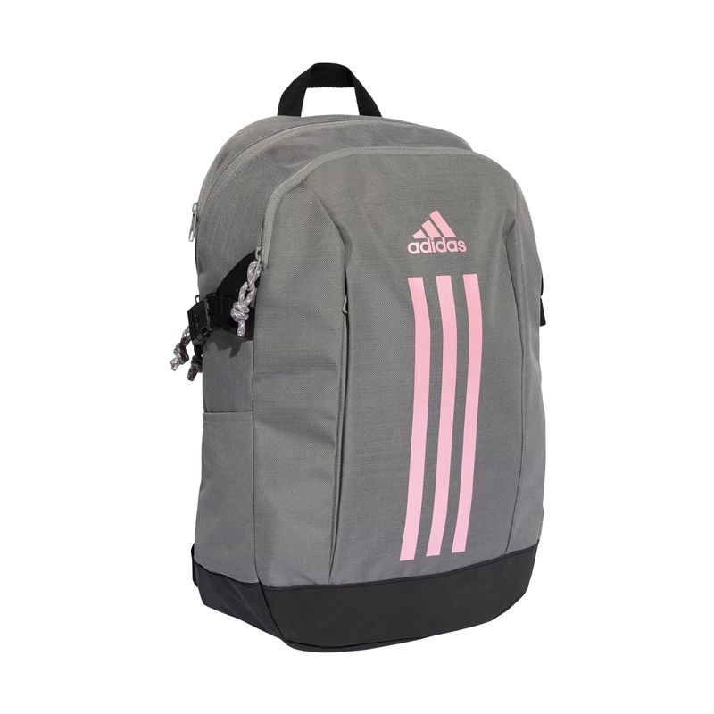 mochila-adidas-power-vii-26l-unissex-cinza-rosa