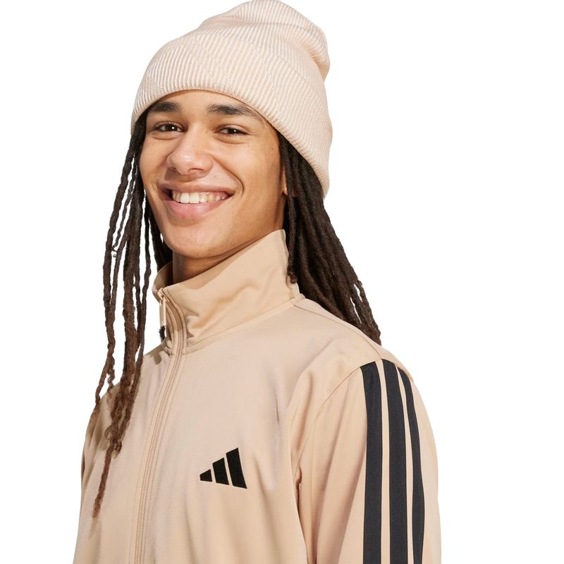 agasalho-adidas-sportswear-basic-3-stripes-masculino-marrom