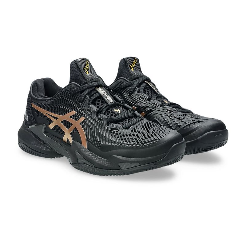 tenis-asics-court-ff-3-novak-clay-night-energy-masculino-preto-dourado