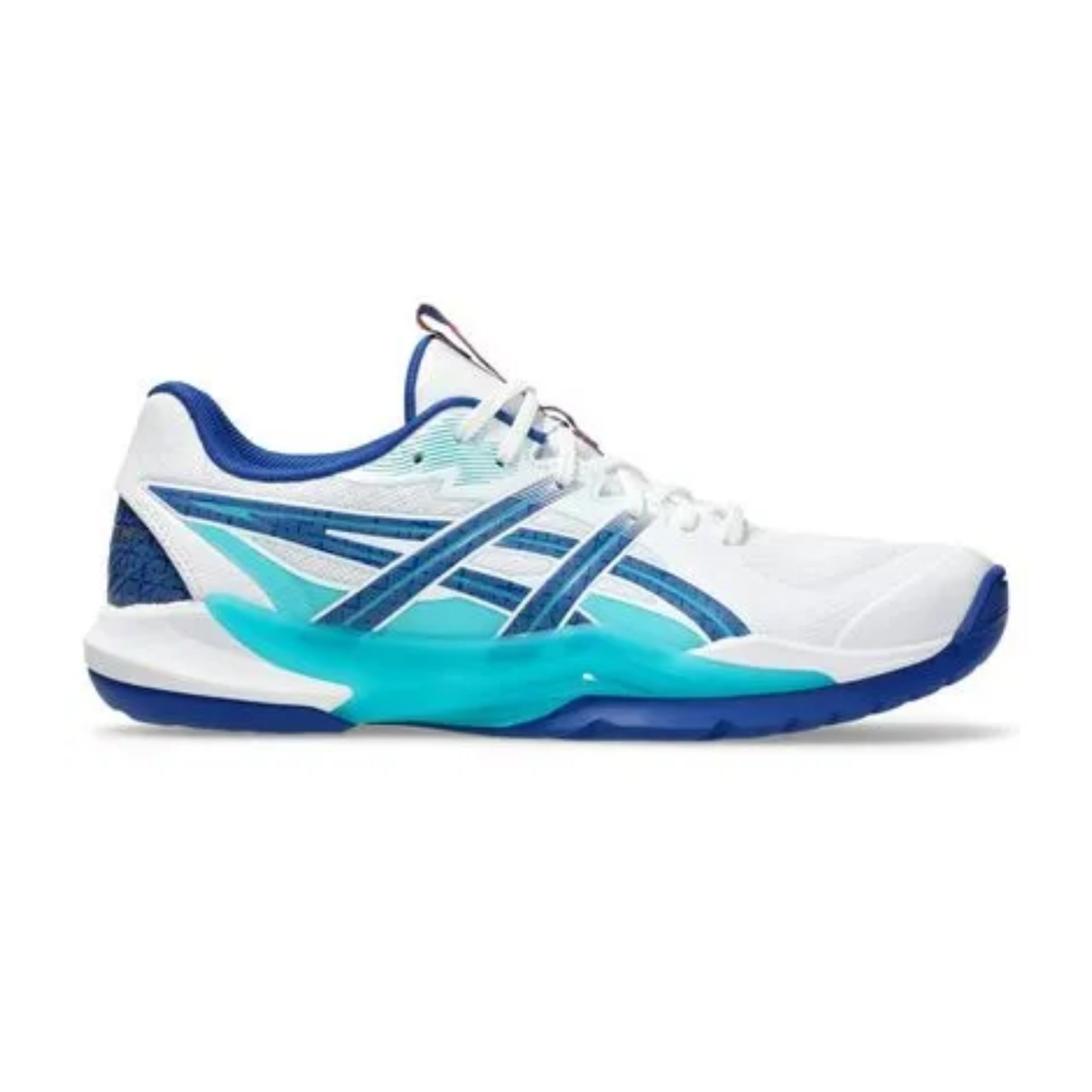 Tênis Asics Powerbreak FF Masculino - Branco/Azul - Bayard Esportes